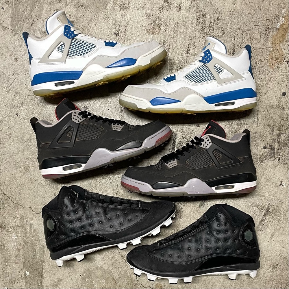 Air Jordan 4 Golf / 13 MCS Beater Bundle